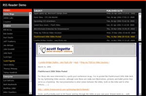 RSS Reader Demo